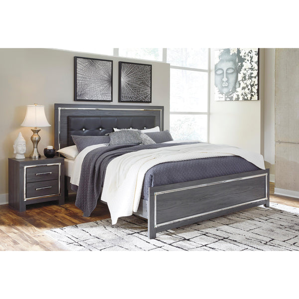 Signature Design by Ashley Lodanna King Upholstered Panel Bed B214-58/B214-56/B214-97 IMAGE 1