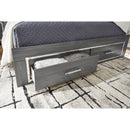  Signature Design by Ashley Lodanna King Panel Bed with Storage B214-58/B214-56S/B214-97 IMAGE 3