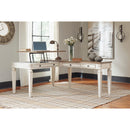  Signature Design by Ashley Realyn H743H2 2 pc Home Office Desk IMAGE 2