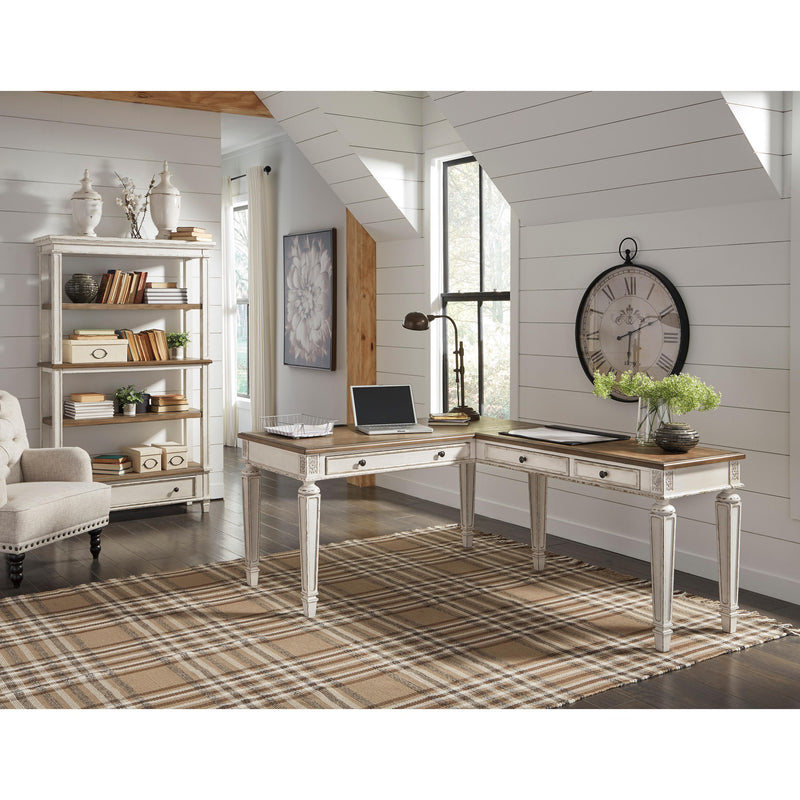 Signature Design by Ashley Realyn H743H1 2 pc Home Office Desk IMAGE 8