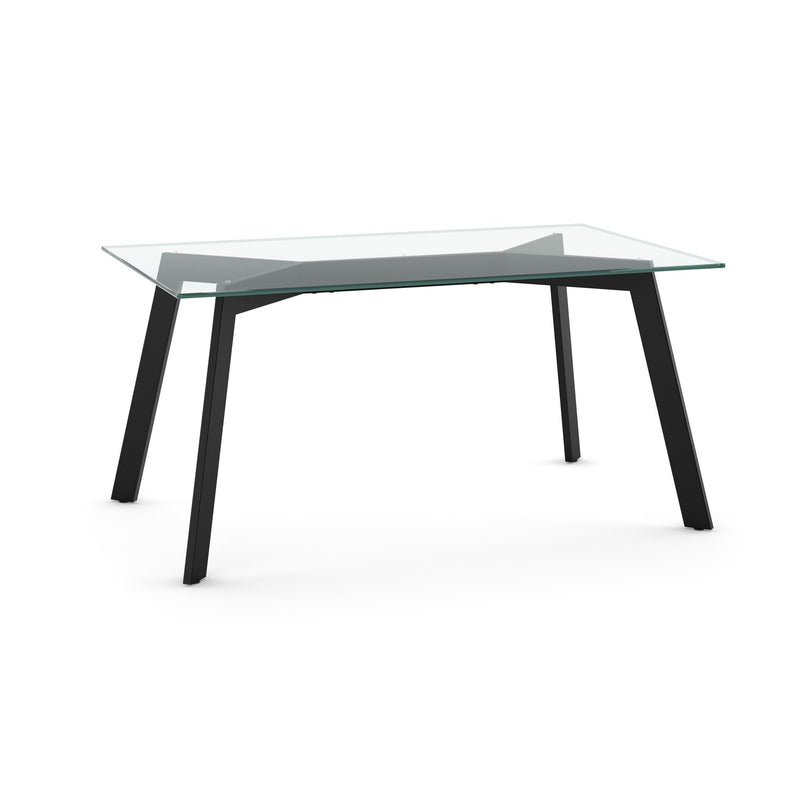 Amisco Lidya Dining Table with Glass Top 50936_25/90260 IMAGE 1