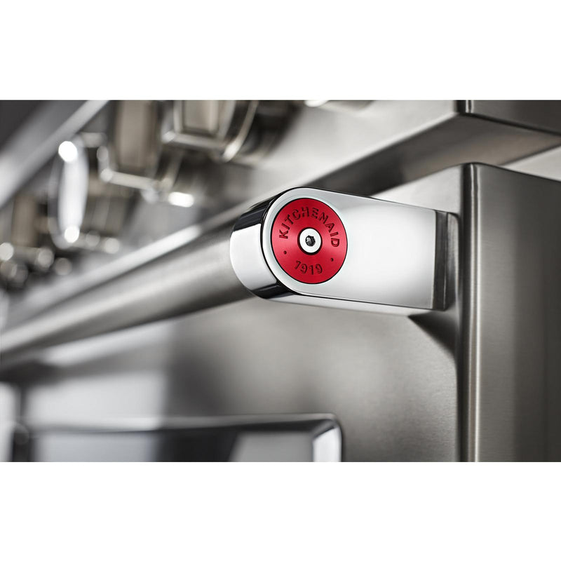 KitchenAid 36-inch Freestanding Dual Fuel Range with Even-Heat™ True Convection KFDC506JSS IMAGE 12