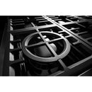 KitchenAid 36-inch Freestanding Dual Fuel Range with Even-Heat™ True Convection KFDC506JSS IMAGE 6
