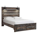  Signature Design by Ashley Drystan Queen Panel Bed with Storage B211-57/B211-54S/B211-96 IMAGE 1