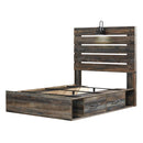  Signature Design by Ashley Drystan B211B12 Full Panel Bed with 4 Storage Drawers IMAGE 3
