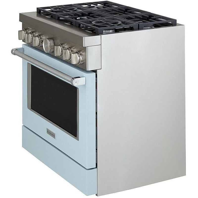 KitchenAid 36-inch Freestanding Gas Range with Even-Heat™ True Convection KFGC506JMB IMAGE 8