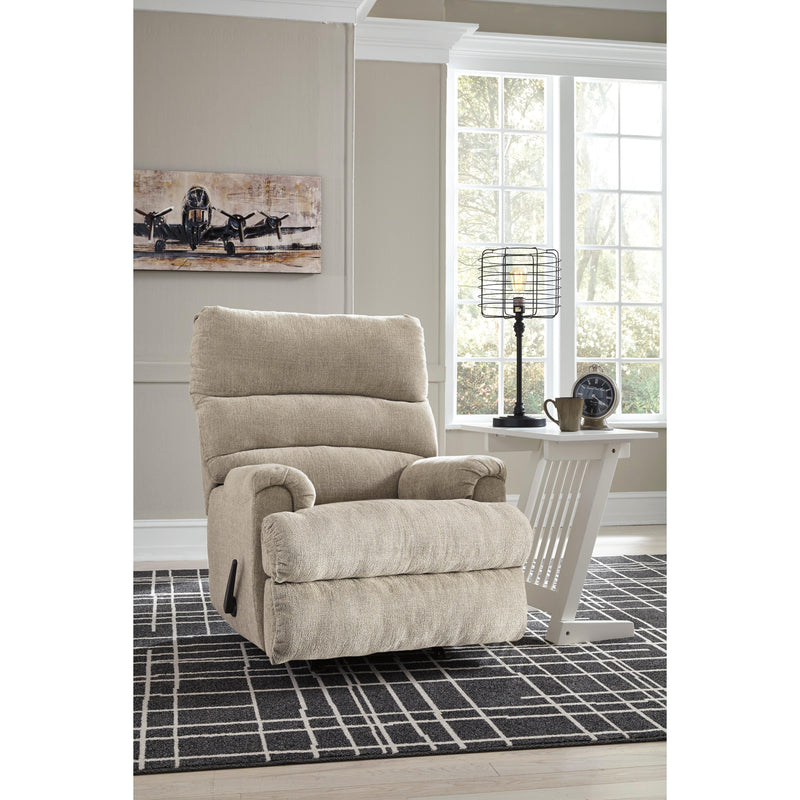 Signature Design by Ashley Man Fort Rocker Fabric Recliner 4660425 IMAGE 5