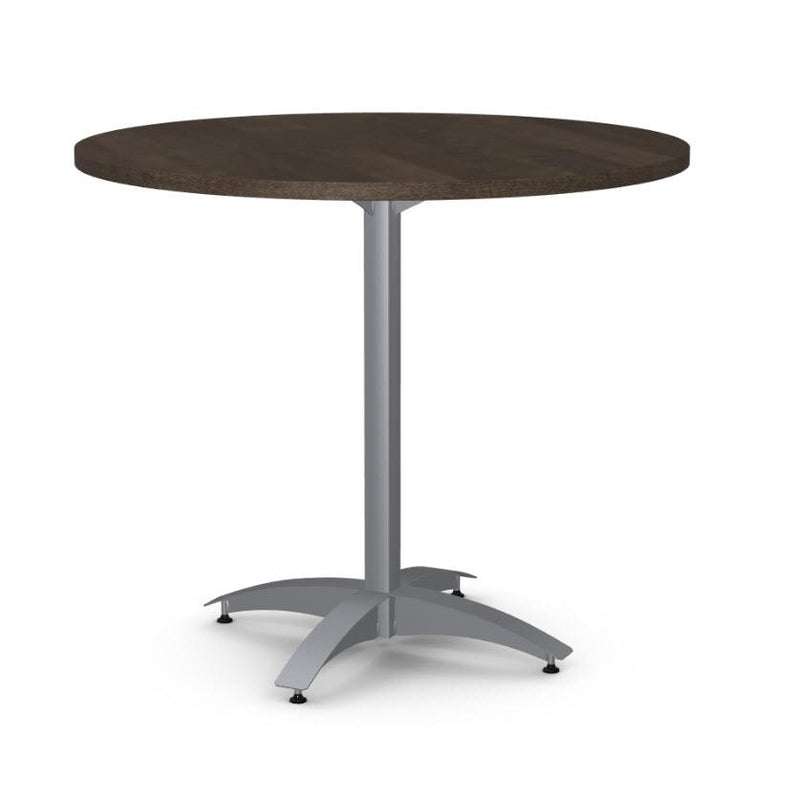 Amisco Round Billy Counter Height Dining Table with Pedestal Base 50551-36/24|90823/48 IMAGE 1