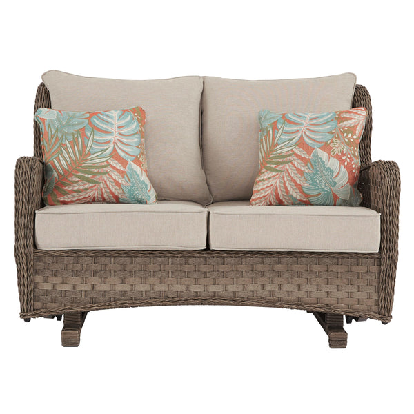 Signature Design by Ashley Clear Ridge P361-835 Loveseat Glider with Cushion IMAGE 1