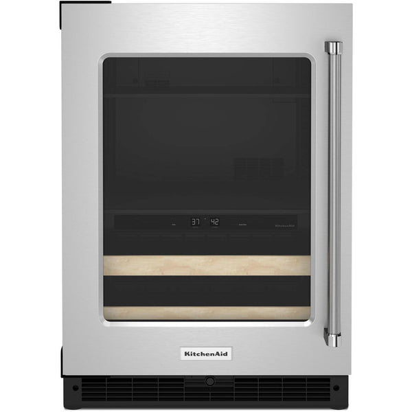 KitchenAid 24-inch Built-In Beverage Center KUBL214KSB IMAGE 1