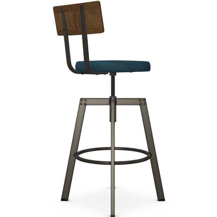 Amisco Architect Adjustable Height Stool 40263/51JK87 IMAGE 4