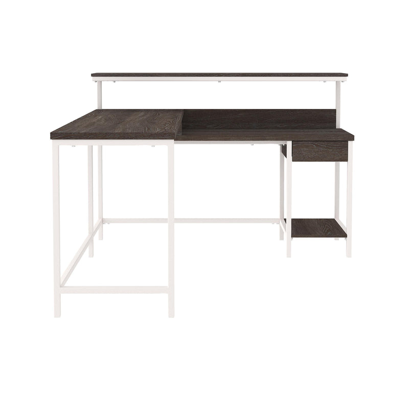 Signature Design by Ashley Dorrinson H287-24 L-Desk with Storage IMAGE 3