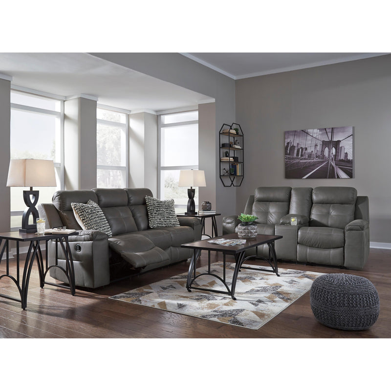 Signature Design by Ashley Jesolo Reclining Fabric Loveseat 8670594C IMAGE 11