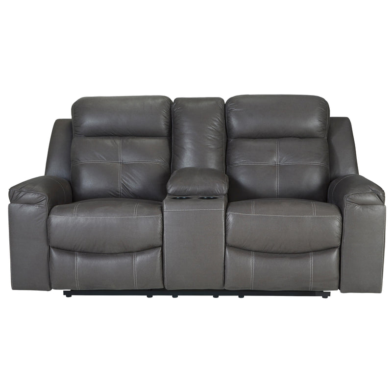 Signature Design by Ashley Jesolo Reclining Fabric Loveseat 8670594C IMAGE 1