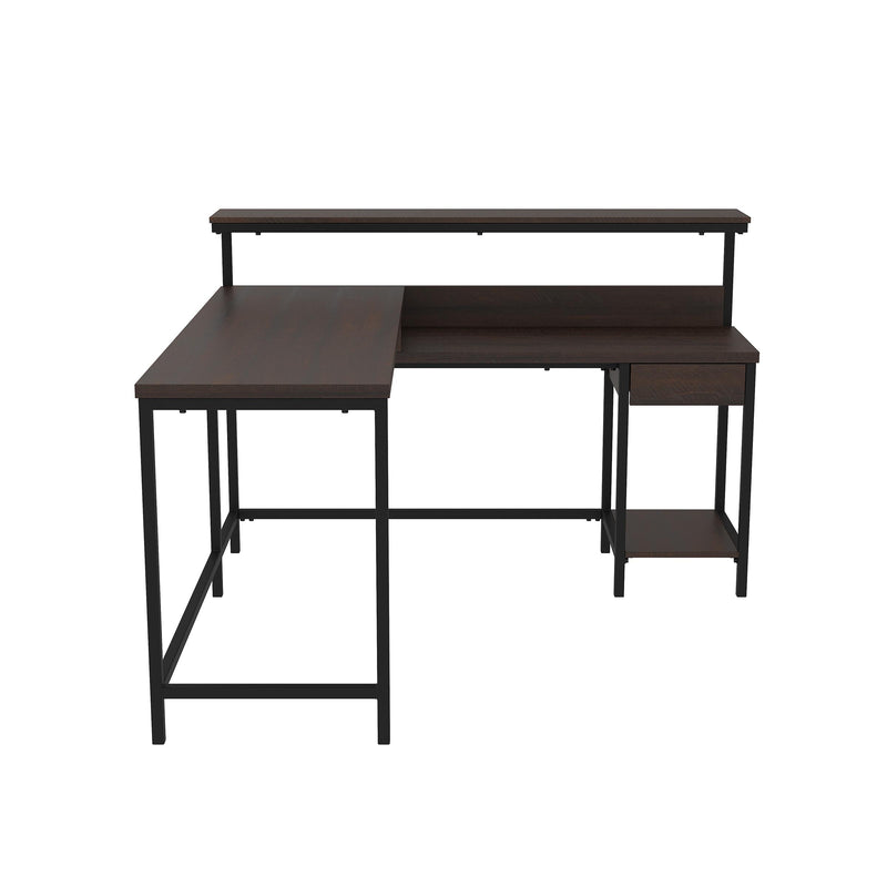 Signature Design by Ashley Camiburg H283-24 L-Desk with Storage IMAGE 3