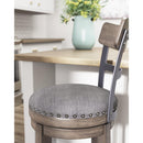 Signature Design by Ashley Caitbrook D388-224 Upholstered Swivel Barstool IMAGE 6