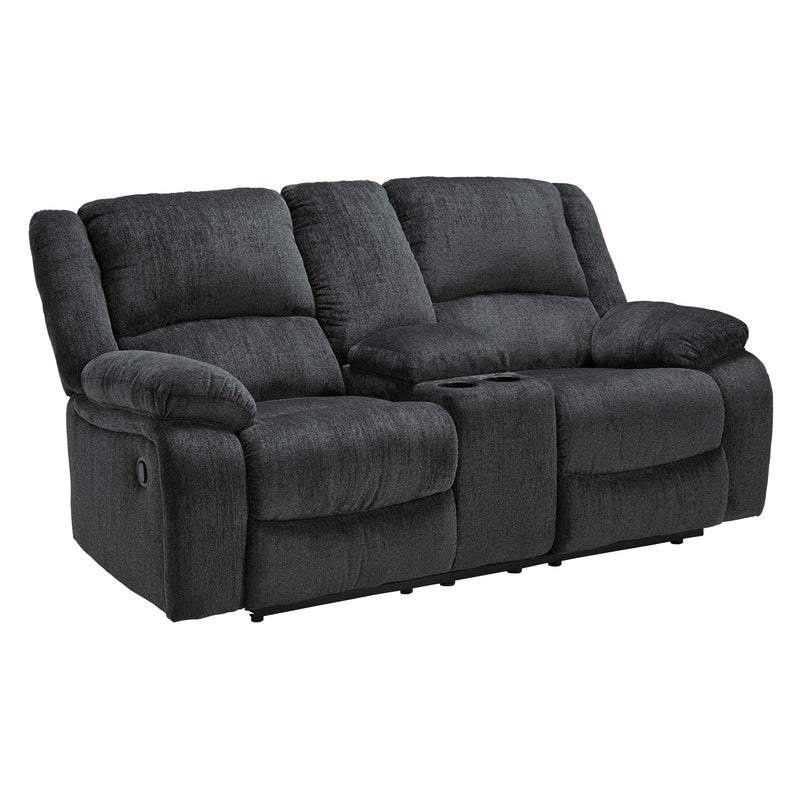 Signature Design by Ashley Draycoll Power Reclining Fabric Loveseat 7650496C IMAGE 2