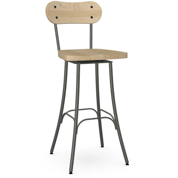 Amisco Bean Pub Height Stool 41268-30/7345 IMAGE 1