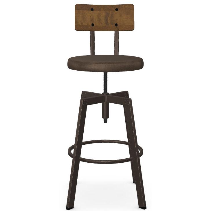 Amisco Architect Adjustable Height Stool 40263/74EA87 IMAGE 2