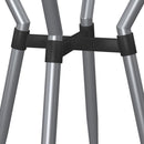  Amisco Link 50554-36/2425+90262 Counter Height Table - Magnetite/Black Coral IMAGE 4