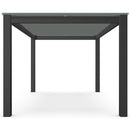 Amisco Ricard Dining Table with Glass Top 50964/25|91280/70 IMAGE 5