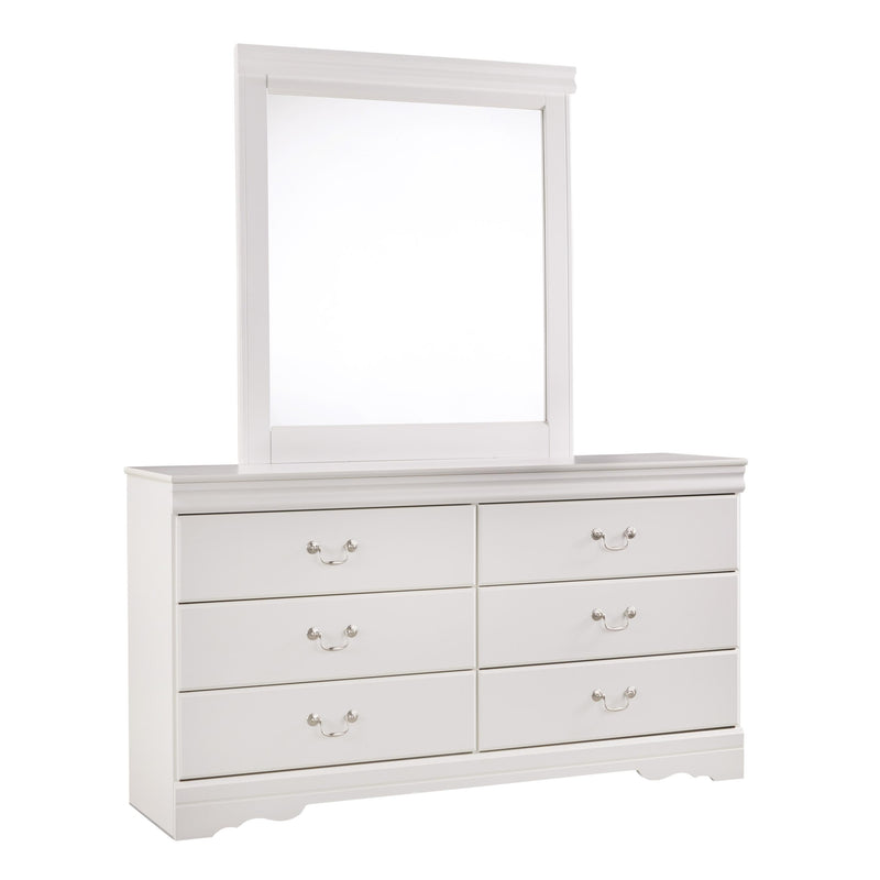 Signature Design by Ashley Anarasia 6-Drawer Dresser with Mirror B129-31/B129-36 IMAGE 1