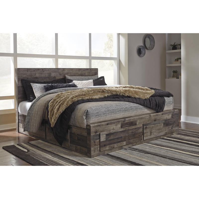 Benchcraft Derekson King Panel Bed with Storage B200-58/B200-56S/B200-60/B200-95/B100-14 IMAGE 2