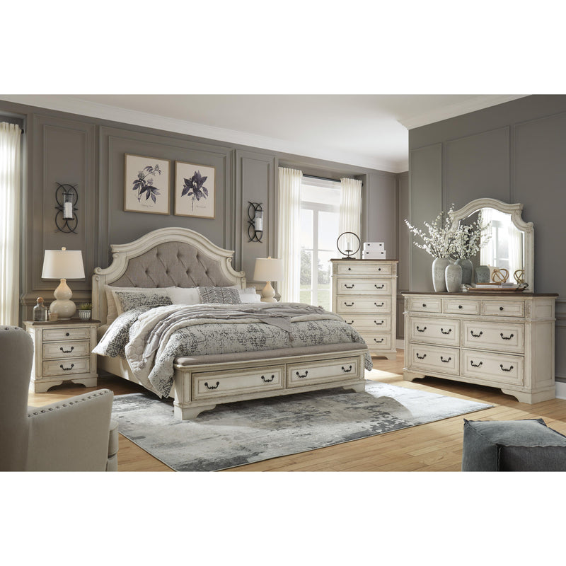 Signature Design by Ashley Realyn King Upholstered Platform Bed B743-58/B743-56S/B743-197 IMAGE 8