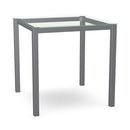 Amisco Square Carbon Counter Height Dining Table with Glass Top 50962-36/24|90246/90 IMAGE 1
