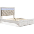  Signature Design by Ashley Altyra B2640B17 Queen Upholstered Storage Bed IMAGE 4