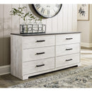Signature Design by Ashley Shawburn EB4121-231 Six Drawer Dresser IMAGE 5