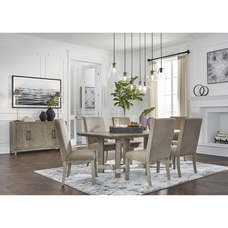 Signature Design by Ashley Chrestner Dining Table with Pedestal Base D983-25 IMAGE 10