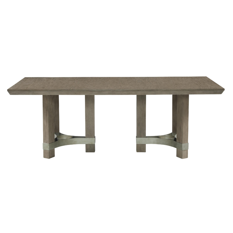 Signature Design by Ashley Chrestner Dining Table with Pedestal Base D983-25 IMAGE 2