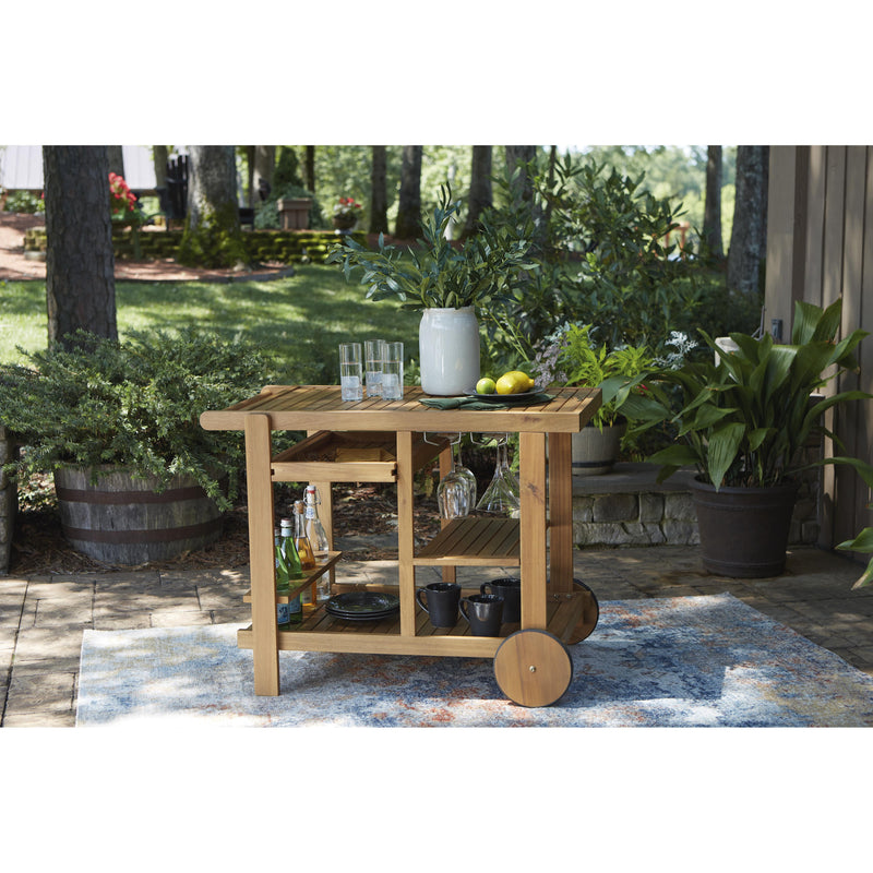 Signature Design by Ashley Kailani P030-660 Serving Cart IMAGE 4