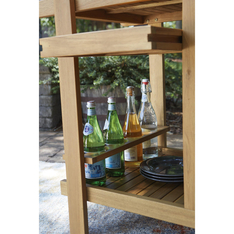 Signature Design by Ashley Kailani P030-660 Serving Cart IMAGE 5