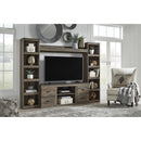  Signature Design by Ashley Trinell EW0446W7 4 pc Entertainment Center IMAGE 2