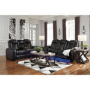 Signature Design by Ashley Party Time 3700315C Power Reclining Sofa with Adjustable Headrest IMAGE 19