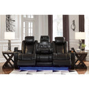 Signature Design by Ashley Party Time 3700315C Power Reclining Sofa with Adjustable Headrest IMAGE 7