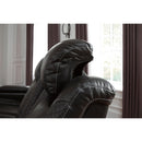 Signature Design by Ashley Party Time 3700318C Power Reclining Loveseat w/ Console and ADJ Headrest IMAGE 13