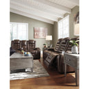 Signature Design by Ashley Game Zone 3850118C Power Reclining Loveseat w/ Console and ADJ Headrest IMAGE 14