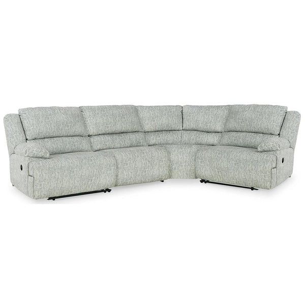 Signature Design by Ashley McClelland Reclining Fabric 4 pc Sectional 2930240/2930246/2930277/2930241 IMAGE 1