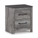 Signature Design by Ashley Bronyan B1290-92 Two Drawer Night Stand IMAGE 1