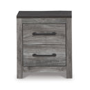 Signature Design by Ashley Bronyan B1290-92 Two Drawer Night Stand IMAGE 3