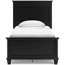  Signature Design by Ashley Lanolee B687B2 Twin Panel Bed IMAGE 2