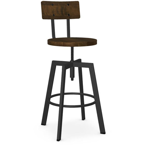 Amisco Architect Adjustable Height Stool 40263B/2593 IMAGE 1