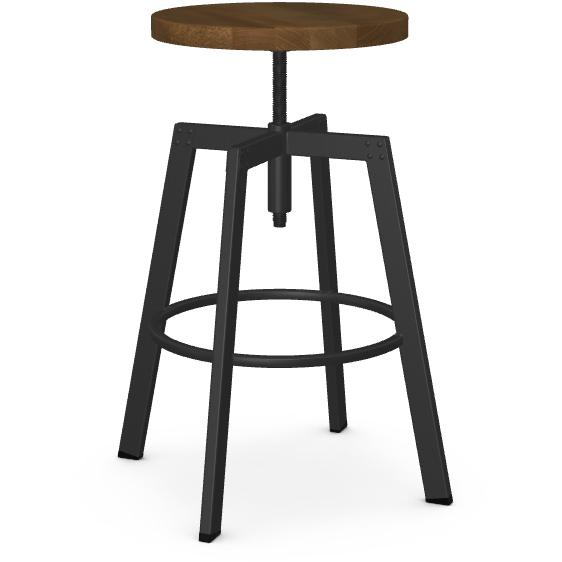 Amisco Architect Adjustable Height Stool 42563B/2587 IMAGE 1