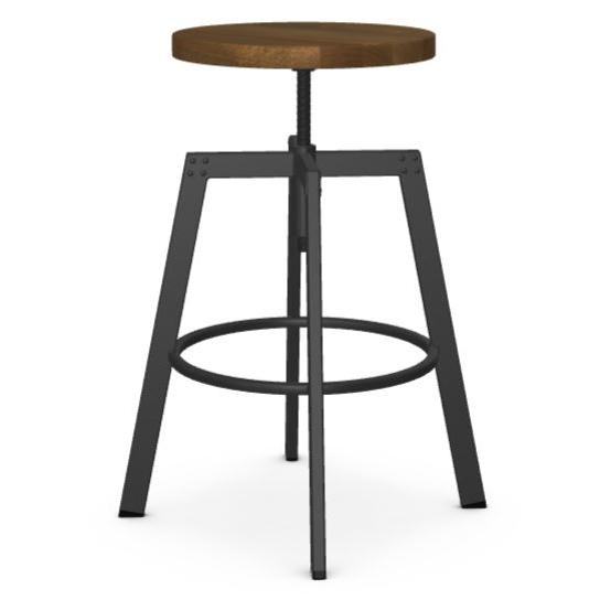 Amisco Architect Adjustable Height Stool 42563B/2587 IMAGE 3