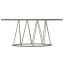 Amisco Oval Calypso Dining Table 51521/56|90840/46 IMAGE 2