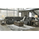  Signature Design by Ashley Nettington 44101S3 4 pc Power Reclining Sectional IMAGE 6