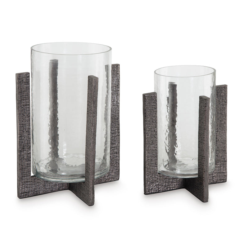 Signature Design by Ashley Garekton A2000591 Candle Holder Set IMAGE 1